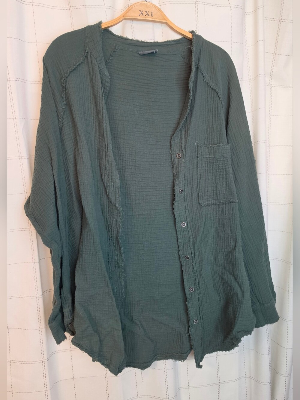Arula Gauzey Button Up Shirt
